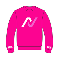 Nova Nash Crew neck | Logo on sleeves
