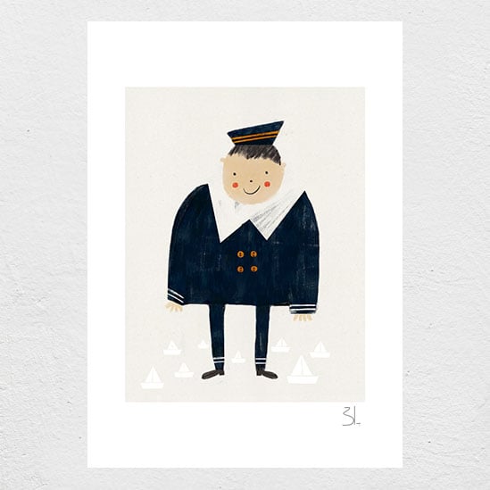 Image of Paper Boats Print