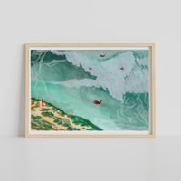 Image 1 of L'immense vague ( sur commande)