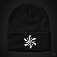 Embroidered Void Beanie