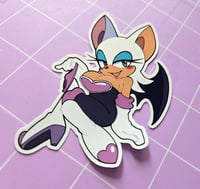 Image 2 of Panty Girl Rouge (3.3 in. Sticker)
