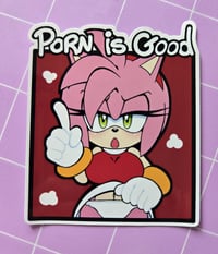 Image 1 of P0RN IS GOOD! Sticker (3 in. Sticker)