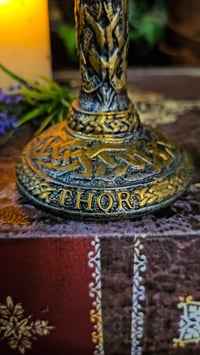 Image 2 of 👑The Armored Kingdom Thor's Lightning Bearer Goblet