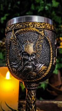 Image 4 of 👑The Armored Kingdom Thor's Lightning Bearer Goblet