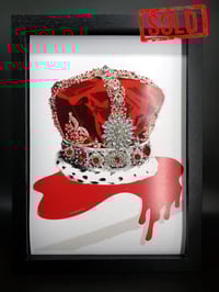 Image 1 of SOLD Prestige Ruby and large diamond Box Framed Crown