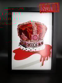 Image 1 of SOLD Prestige A3 Art Deco Diamond and Ruby Box Framed Crown