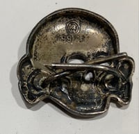 Image 2 of WW2 (Nazi Germany) SS Visor Cap Skull - RZM 499/41 (Zimmermann)