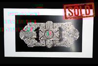 Image 1 of SOLD Art Deco White Diamond Brooch (style B)