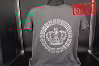Image 1 of SOLD Grey pearl emblem T shirt