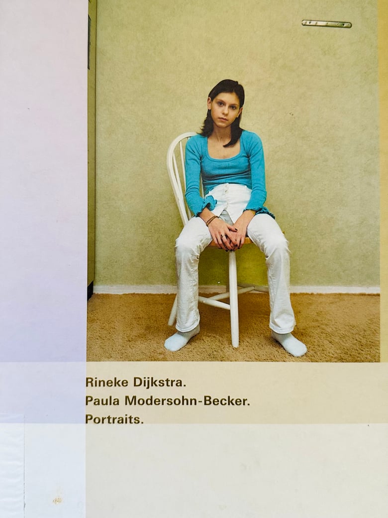 Image of (Rineke Dijkstra) (Paula Modersohn-Becker) (Portraits)