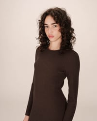 Image 3 of Vestido Sorina Chocolate