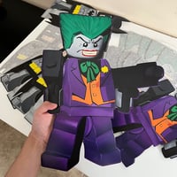 Image 2 of Lego Joker Cutout Print
