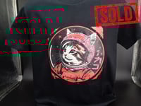 Image 1 of SOLD Space kitten 1, pink rhinestones