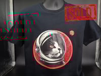 Image 1 of SOLD Space kitten 3, red rhinestones