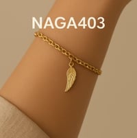 Image 1 of BOS500 – Bold Golden Bracelet of Power
