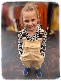 Image 1 of Kids Fleece Coveralls