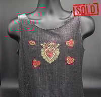 Image 1 of SOLD Hearts chain male style vest