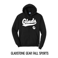 Black Glads Hoodie (PREORDER until 9/7)