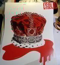 Image 1 of SOLD A3 Red Rhinestone Crown 4