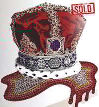 Image 1 of SOLD A3 Rainbow Rhinestone Crown