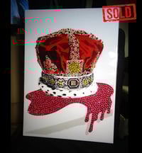 Image 1 of SOLD A3 Red Rhinestone Crown 2
