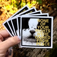 Image 1 of "None of your rights" Sticker Bundle