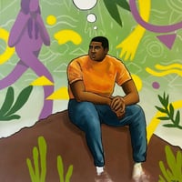 "Charles" Original Painting (Acrylic on Canvas)