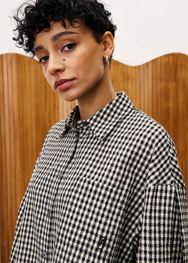 Image of 1-Camisa vichy RAVEN