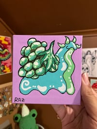 Grape Bunch Snail Painting
