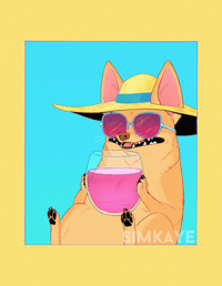 "Vacation Mode" Print