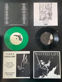 Image 2 of Wasted Life “At The Stake” 7” 