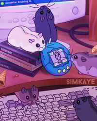 Image 3 of "LimeWire Hams" Print