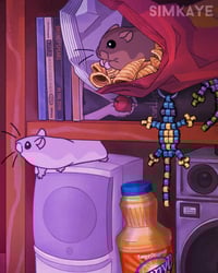 Image 5 of "LimeWire Hams" Print