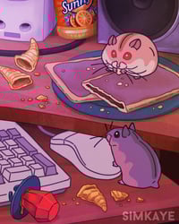 Image 6 of "LimeWire Hams" Print