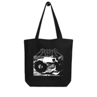 Dead Format black metal tote bag