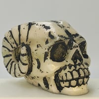 Image 1 of Horned skull - 6 color slush cast!!