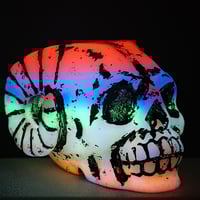 Image 3 of Horned skull - 6 color slush cast!!