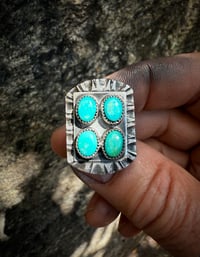 Image 4 of WL&A Heavy Old Style Sterling Silver Royston Row Signet - Size 9.75