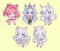 Image 5 of Umamusume Acrylic Charms