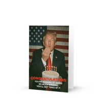 Image 3 of Winning at Aging - Birthday Greeting card