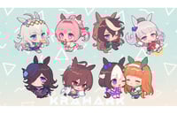 Image 1 of Umamusume Vinyl Stickers