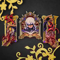 Image 1 of "Mage's Orders" Thistle Pin Set