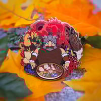 Image 1 of Eat or Be Eaten Dunmeshi Spinning Pin