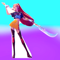 Image 1 of Mira - K-Pop-Demon-Hunters- Celebrity, Star, Life Size, Cardboard Cutouts, Waterproof