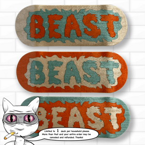 Image of LivingEasy Colorway BEAST Logo Split