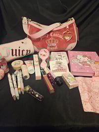 Image 2 of Christys  Custom RESERVED Juicy Couture Juicy Kingdom Bag Meets Hello Kitty Bundle 