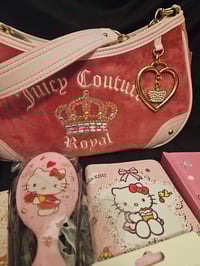 Image 5 of Christys  Custom RESERVED Juicy Couture Juicy Kingdom Bag Meets Hello Kitty Bundle 