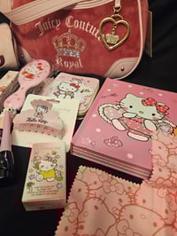 Image 7 of Christys  Custom RESERVED Juicy Couture Juicy Kingdom Bag Meets Hello Kitty Bundle 