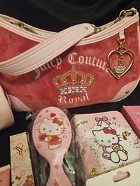 Image 10 of Christys  Custom RESERVED Juicy Couture Juicy Kingdom Bag Meets Hello Kitty Bundle 