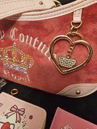 Image 1 of Christys  Custom RESERVED Juicy Couture Juicy Kingdom Bag Meets Hello Kitty Bundle 